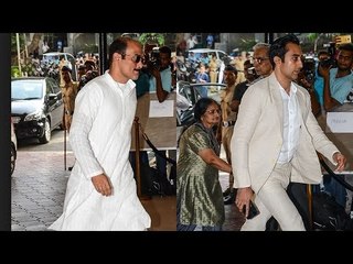 Akshay, Rahul with Sakshi Khanna, Abbas-Mustan at Vinod Khanna's prayer meet | SpotboyE