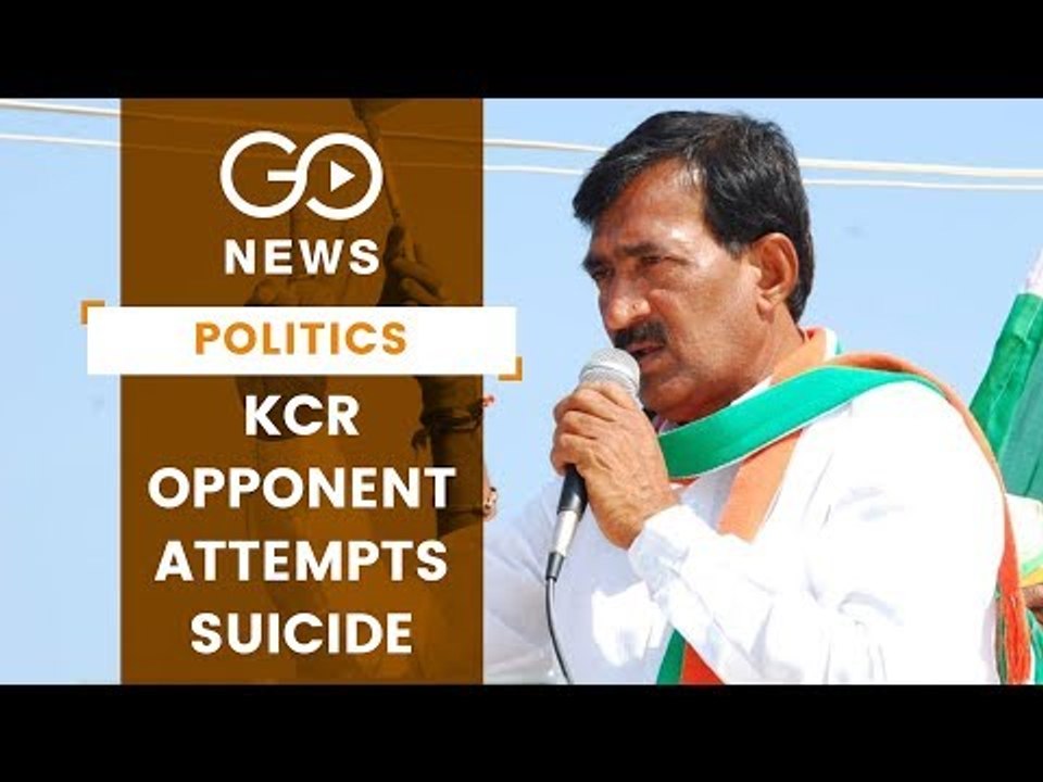 KCR Opponent Attempts Suicide