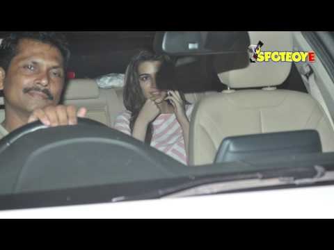 SPOTTED: Sushant Singh Rajput and Kriti Sanon together at Recording Studio | SpotboyE