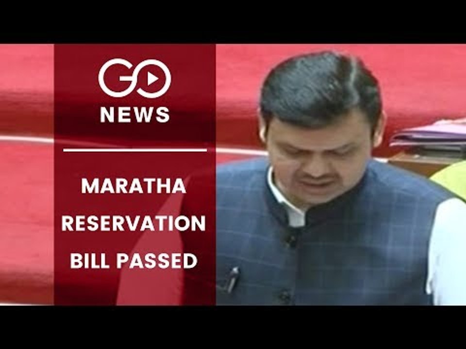 Nod To Maratha Reservation