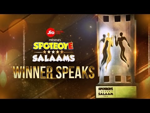 Spotboye Salaams 2016 Winner Speaks Promo | SpotboyE