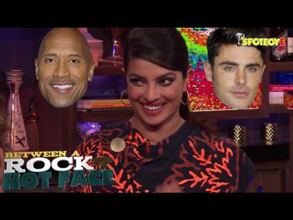 Priyanka Chopra Gets Awkward When Asked, “Who Has A Bigger D**k - Rock Or Zac Efron? | SpotboyE