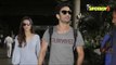 SPOTTED: Sushant Singh Rajput and Kriti Sanon at their Casual Best at the Airport | SpotboyE