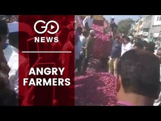 Angry Farmers Dump Onions