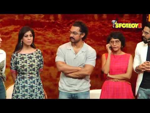 Aamir Khan With The 'Dangal' Team on the sets of Sa Re Ga Ma Pa | SpotboyE