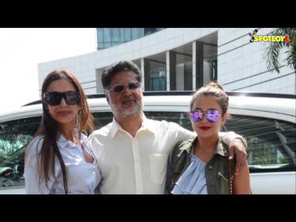 SPOTTED- Arbaaz- Malaika Post Lunch with Family in Bandra | SpotboyE