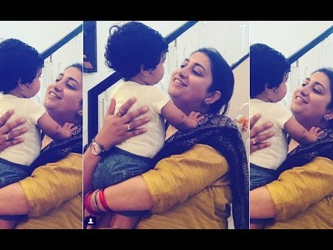 Ekta Kapoor’s nephew, Laksshya, Shares A Heart-Warming Moment With Smriti Irani | SpotboyE