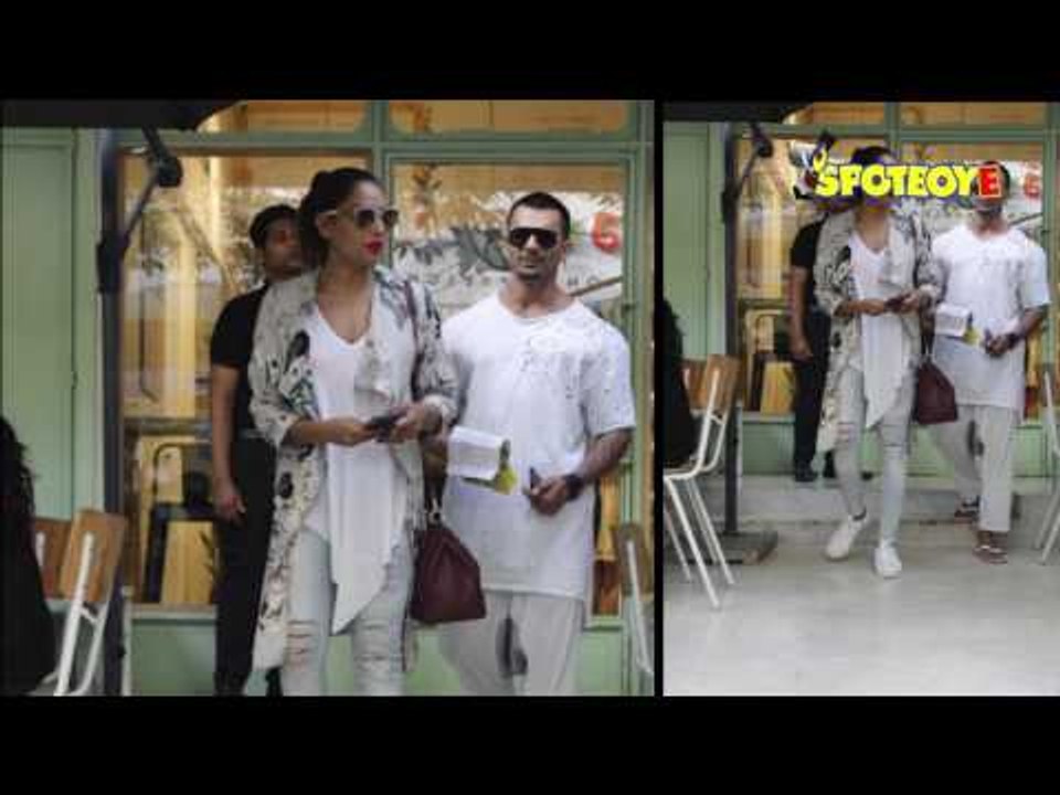 SPOTTED: Bipasha Basu and Karan Singh Grover Post Lunch Date | SpotboyE