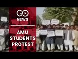 AMU Students Protest Pulwama Killings