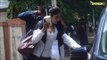 Jhanvi Kapoor hiding her face from shutterbugs while leaving the gym with Mystery Man | SpotboyE