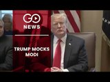 Trump Mocks Modi Over Library