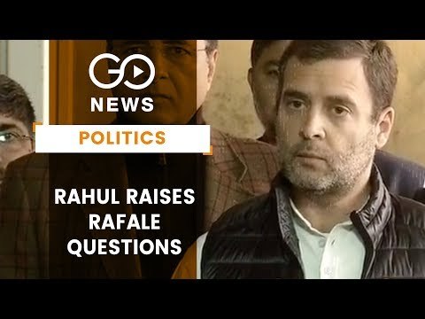 Rahul Says Modi Evading Rafale Queries