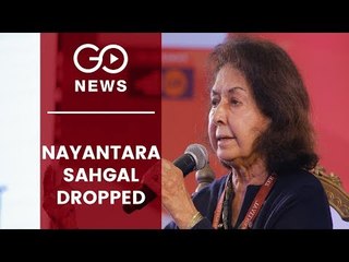 Nayantara Sahgal Invite Withdrawn