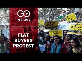 Duped Home Buyers Protest In Delhi