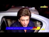 Jab Harry Met Sejal Poster Launch Party | Shahrukh Khan and Imtiaz Ali | SpotboyE