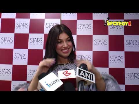 Ayesha Takia at the Grand Opening Of Stars Cosmetics Brand Store | SpotboyE