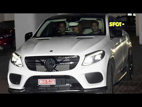SPOTTED: Salman Khan, Iulia Vantur, Sonakshi Sinha Post Party in Bandra | SpotboyE