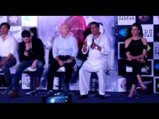 Madhur Bhandarkar: Indu Sarkar was not planned as to whether the UPA government or some other rules
