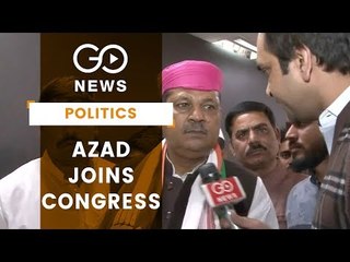 Kirti Azad Joins Congress