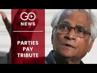 Parties Pay Tributes to George Fernandes