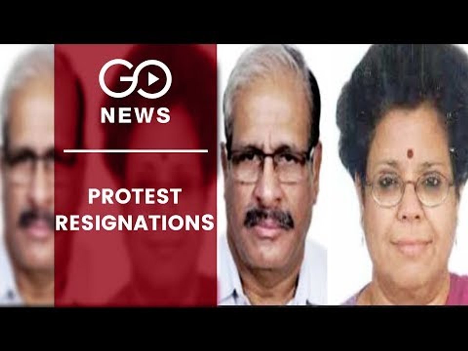 Protest Resignations
