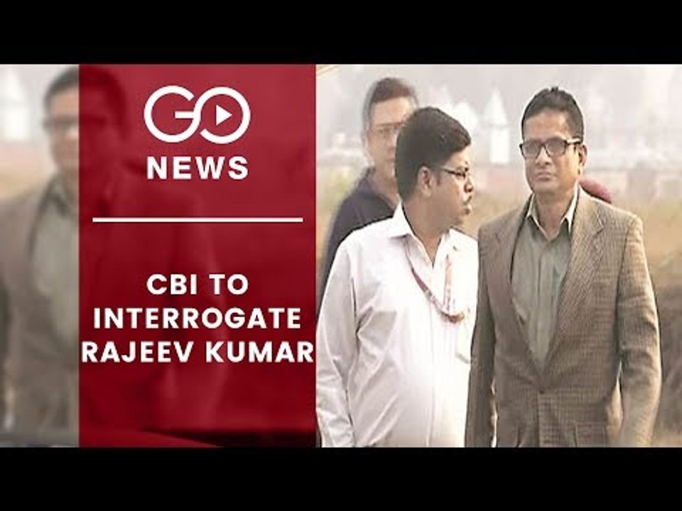 CBI To Interrogate Rajeev Kumar
