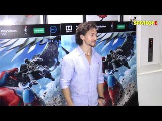 Tiger Shroff at the Screening of 'Spiderman the homecoming' | SpotboyE
