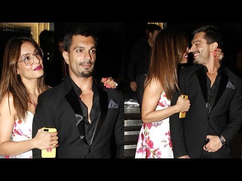 SPOTTED: Bipasha Basu and Karan Singh Grover Post Dinner at Arth Lounge | SpotboyE