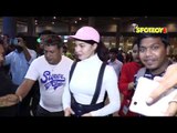 Varun Dhawan, Taapsee Pannu, Jacqueline Fernandez, David Dhawan at the Mumbai Airport | SpotboyE