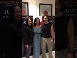 Tiger Shroff with Sister Krishna Shroff and Mom at a film Screening | SpotboyE