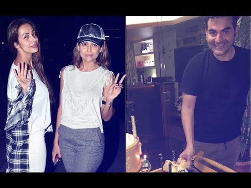 SPOTTED: Malaika Arora and Amrita Arora Celebrate Arbaaz Khan's 50th Birthday | SpotboyE