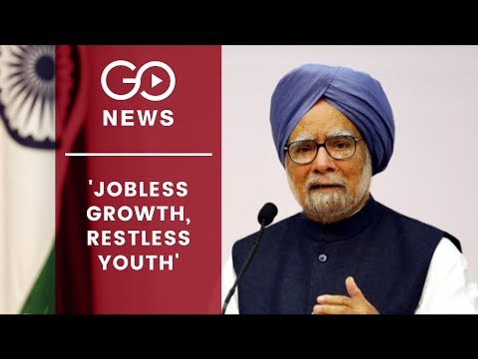 Manmohan: Joblessness Affecting Youth