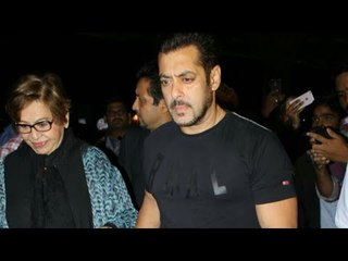 Salman Khan with Mom Helen Departs for IIFA 2017 New York | SpotboyE