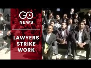 Ranchi Lawyers On Strike