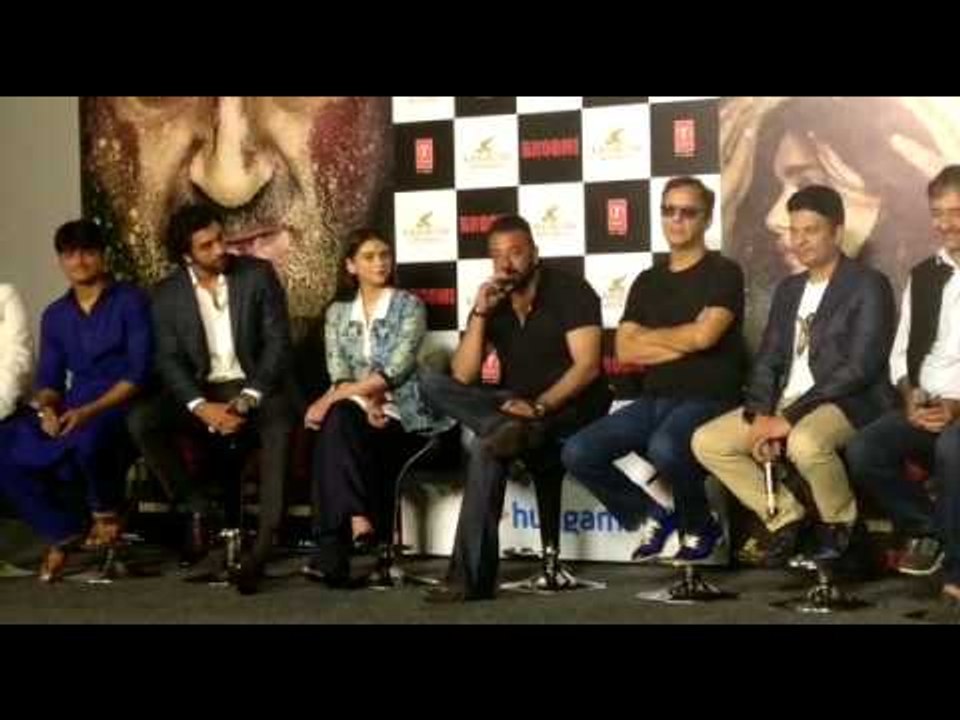 Sanjay Dutt at his HILARIOUS Best at the BHOOMI trailer launch | SpotboyE