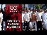 Protests After Congress Workers Murdered In Kerala