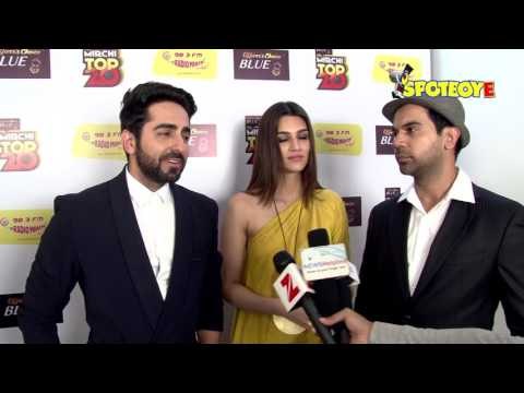 Ayushmann Khurrana, Kriti Sanon, Rajkummar Rao Promotes Bareilly Ki Barfi in Full Swing | SpotboyE