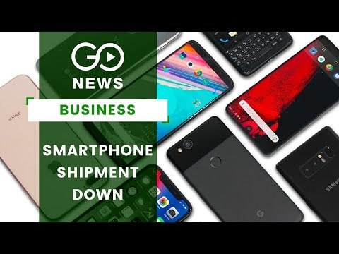 Global Smartphone Shipments Down