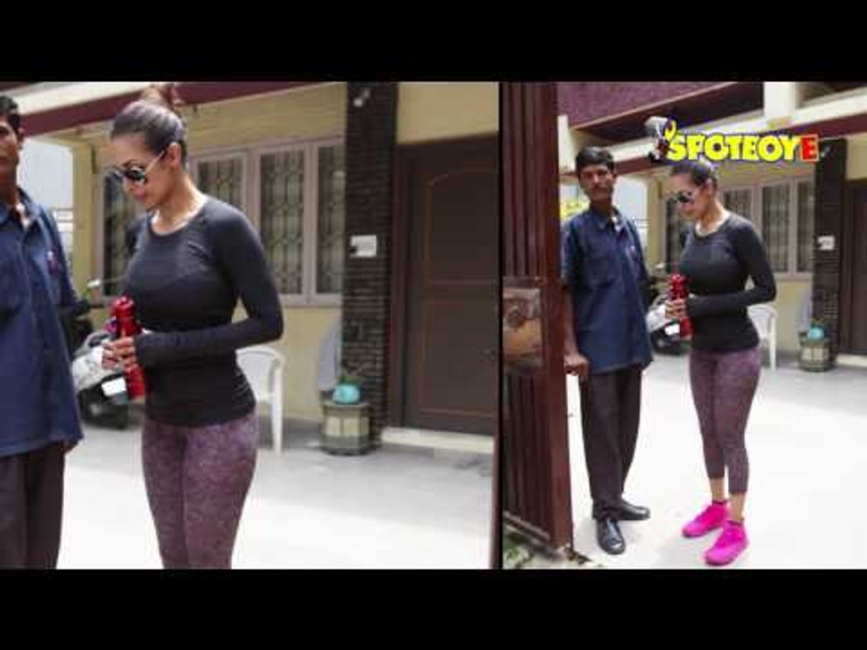 SPOTTED- Maliaka Arora and Amrita Arora Post Gym Session in Bandra | SpotboyE