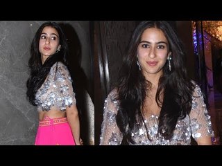 SPOTTED- Sara Ali Khan Dazzles at a Fashion Show in Delhi | SpotboyE
