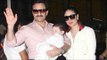 SPOTTED: Saif Ali Khan and Kareena Kapoor Khan with Taimur before Leaving for Switzerland | SpotboyE