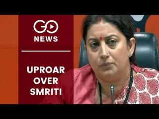 Congress: 'Malaise Goes Deeper Than Smriti'