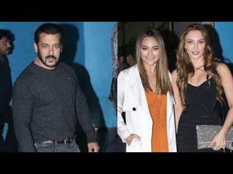 Salman Khan, Sohail Khan, Malaika Arora, Sonakshi-Iulia, at Arbaaz Khan's 50th Birthday Bash