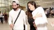 SPOTTED: Shahid Kapoor and Mira Rajput leave for a Family Vacation | SpotboyE