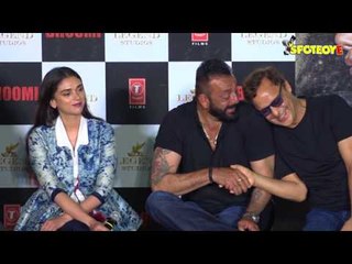 Download Video: UNCUT- Sanjay Dutt, Aditi Rao Hydari, Ranbir Kapoor, Vidhu Vinod Chopra at Bhoomi Trailer Launch