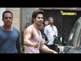 SPOTTED: Varun Dhawan Post his Gym Session | SpotboyE