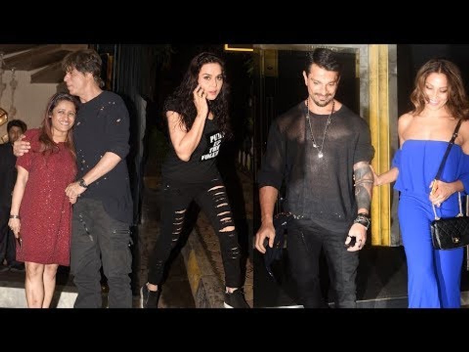 Shahrukh Khan, Shilpa Shetty, Preity Zinta, Bipasha Basu at Rohini Iyer's Birthday Bash | SpotboyE