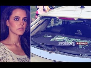OMG! Neha Dhupia Meets With A Car Accident | Bollywood News | SpotboyE