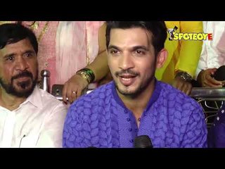 Arjun Bijlani Joins Shiv Sena in Ganpati Visarjan | Ganpati Visarjan 2017 | SpotboyE
