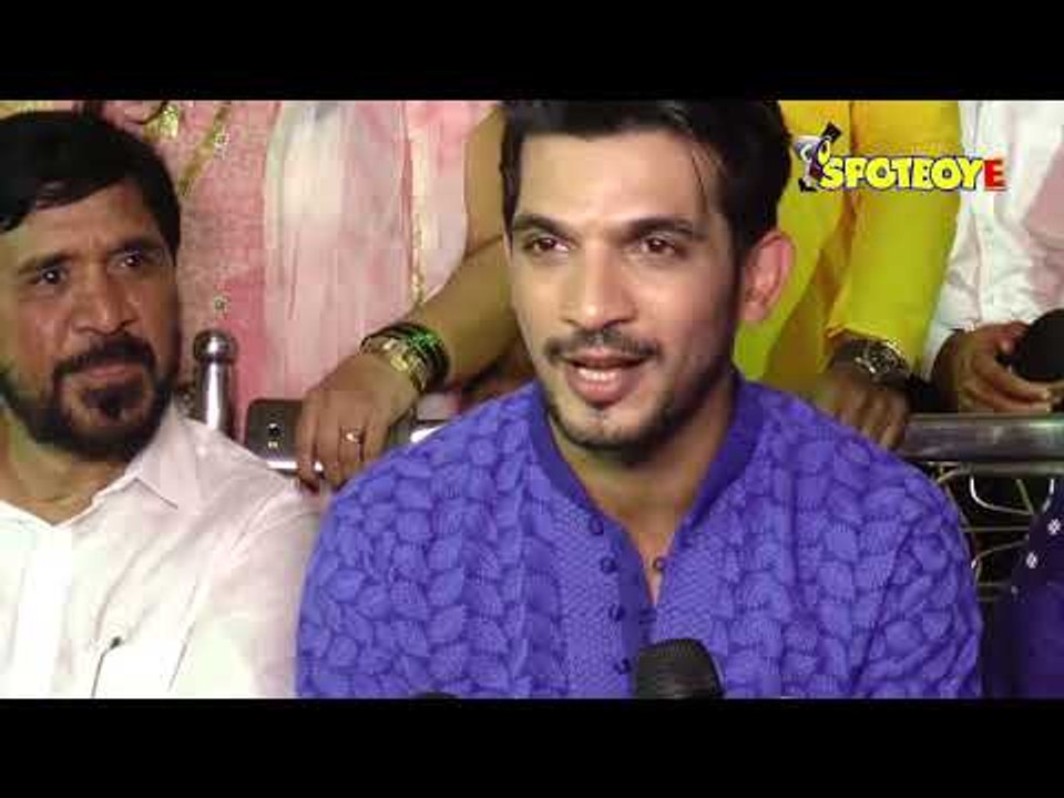 Arjun Bijlani Joins Shiv Sena in Ganpati Visarj...